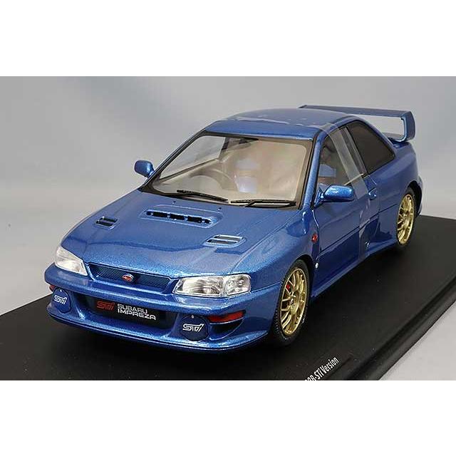 超格安価格 ソリド 1/18 スバル インプレッサ 22B 1998 ブルー 【再入荷 ソリド