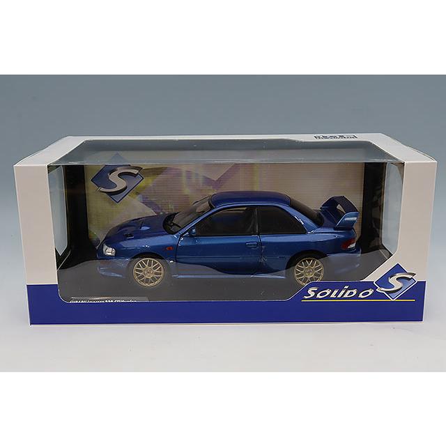 ソリド 1/18 スバル インプレッサ 22B 1998 ブルー 【再入荷