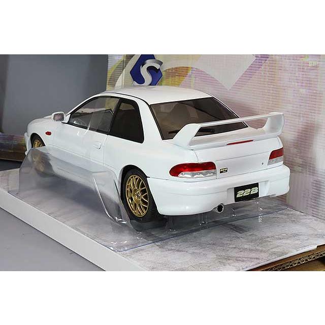 ソリド 1/18 スバル インプレッサ 22B 1998 ホワイト : キッドボックス