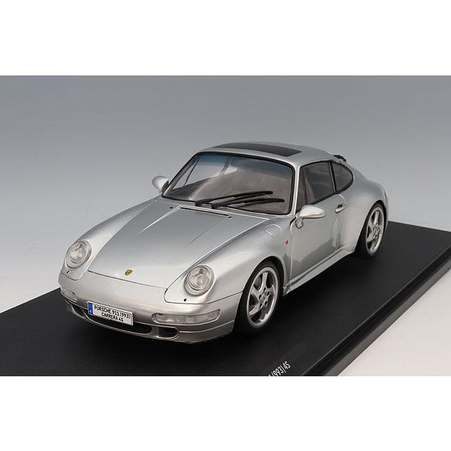 ソリド 1/18 ポルシェ 911 993 4S 1996 シルバー : キッドボックス