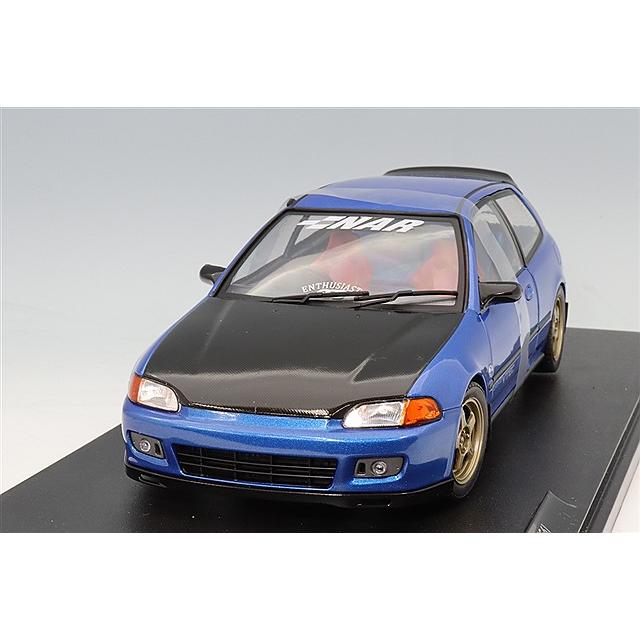 ソリド 1/18 ホンダ シビック (EG6) ソリドワークス 1991 ブルー