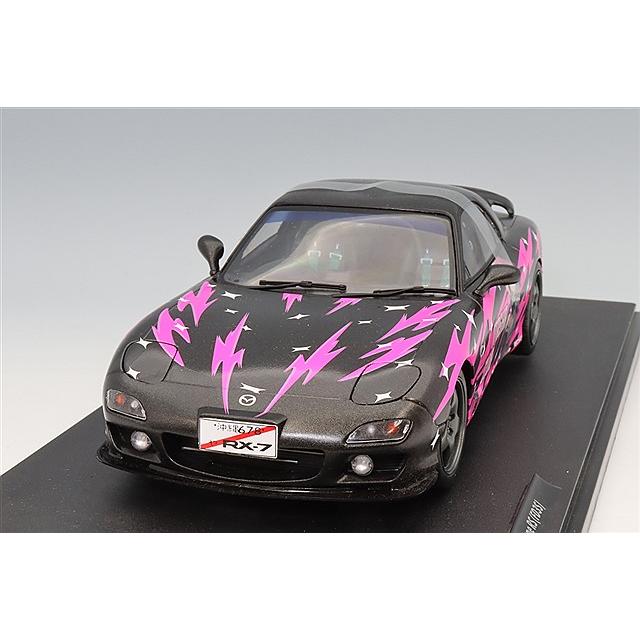 ソリド 1/18 マツダ RX-7 FD3S ソリドワークス 痛車 1999 ブラック