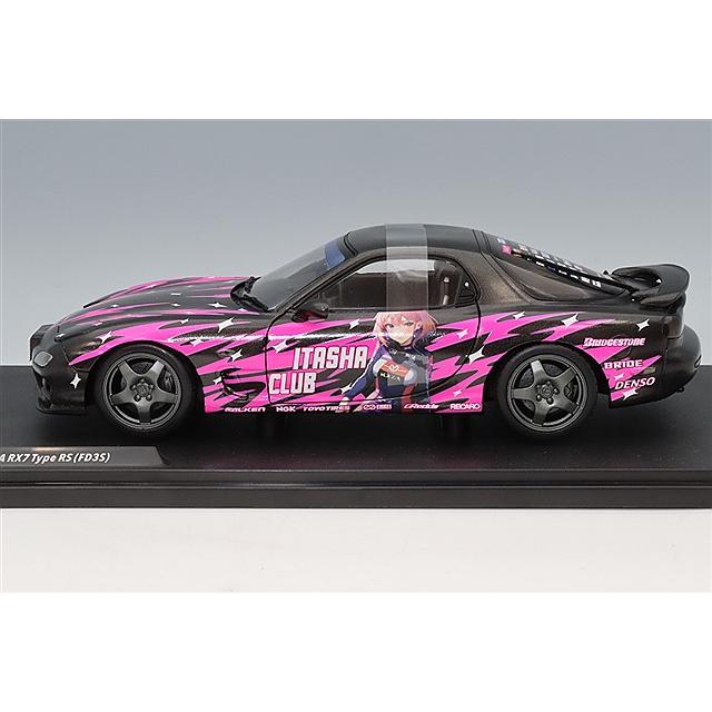 ソリド 1/18 マツダ RX-7 FD3S ソリドワークス 痛車 1999 ブラック