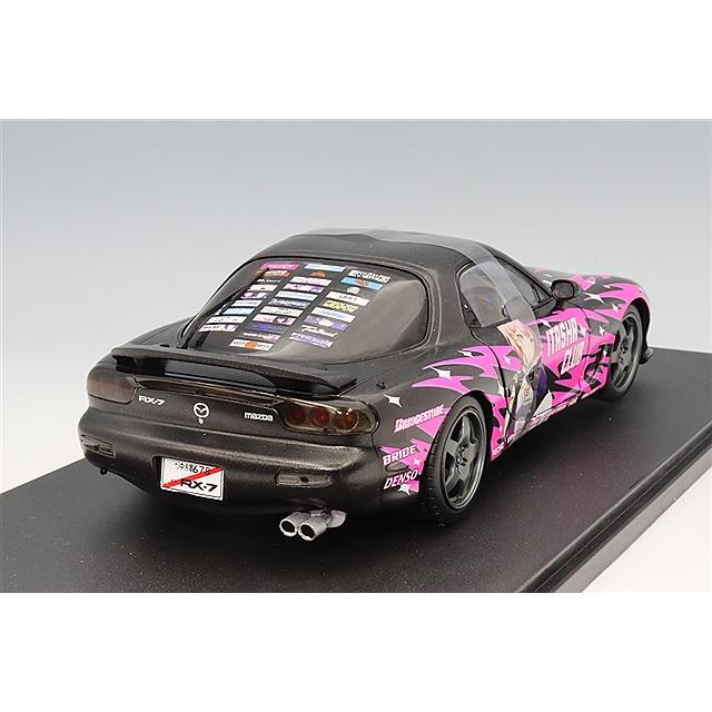 ソリド 1/18 マツダ RX-7 FD3S ソリドワークス 痛車 1999 ブラック