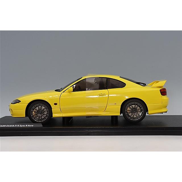 ソリド 1/18 日産 シルビア S15 spec R エアロ 1999 イエロー : キッド