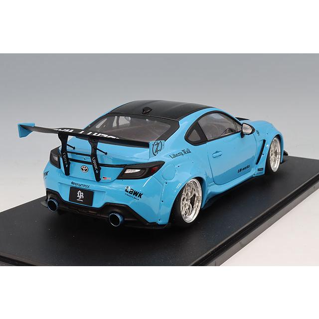 ソリド 1/18 トヨタ GR86 LBWK ボディキット 2024 ブルー : キッド