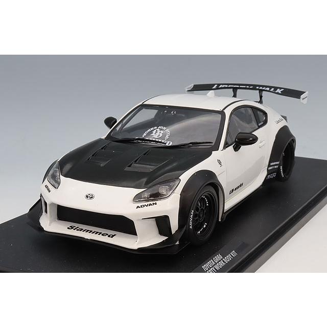ソリド 1/18 トヨタ GR86 LBWK ボディキット 2024 ホワイト : キッド