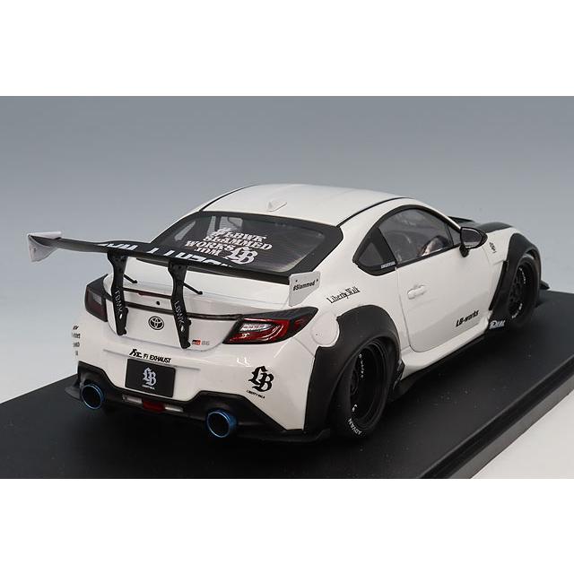 ソリド 1/18 トヨタ GR86 LBWK ボディキット 2024 ホワイト : キッド