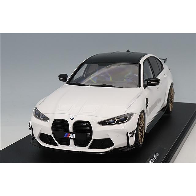 1/18  M3 G80 ホワイト パフォーマンス パーツ 2024ソリド ソリド 1/18 BMW M3 (G80) パフォーマンス パーツ 2024 ホワイト