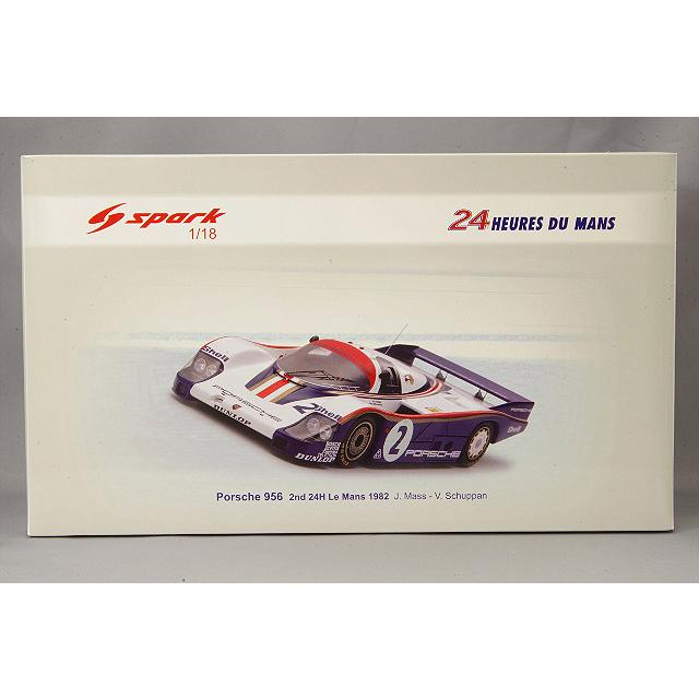 ●未使用● スパーク 1/18 ポルシェ 956 #7 ミニカー/完成品 スパーク 1/18 ポルシェ 956 1982 ルマン24H 2