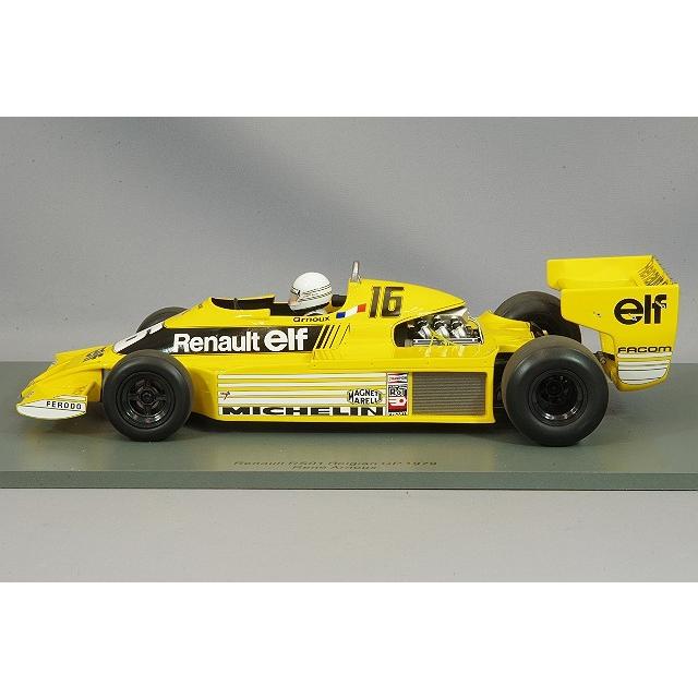 ミニカー/完成品 スパーク 1/18 ルノー RS01 1979 F1 ベルギー GP #16