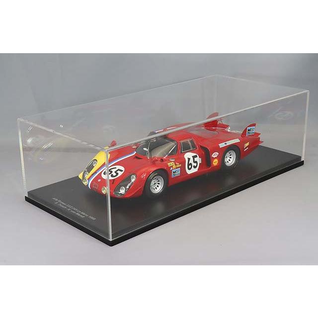 ミニカー/完成品 スパーク 1/18 アルファロメオ 33/2 1968 ルマン24H