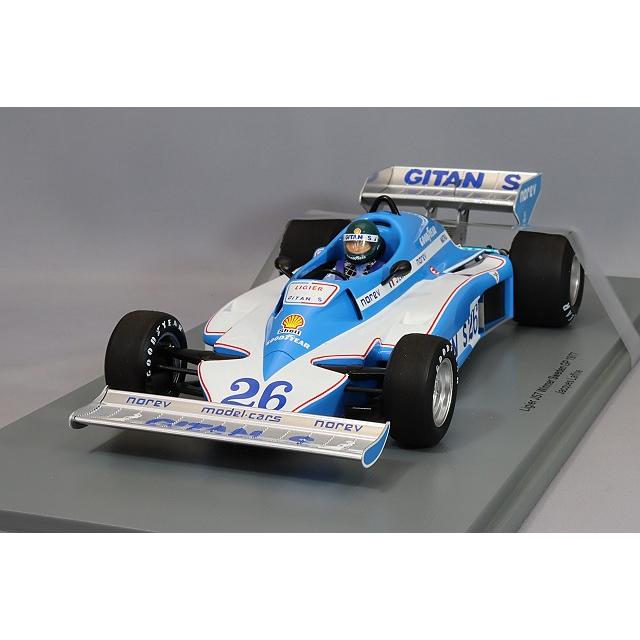ミニカー/完成品 スパーク 1/18 リジェ JS7 1977 F1 スウェーデンGP