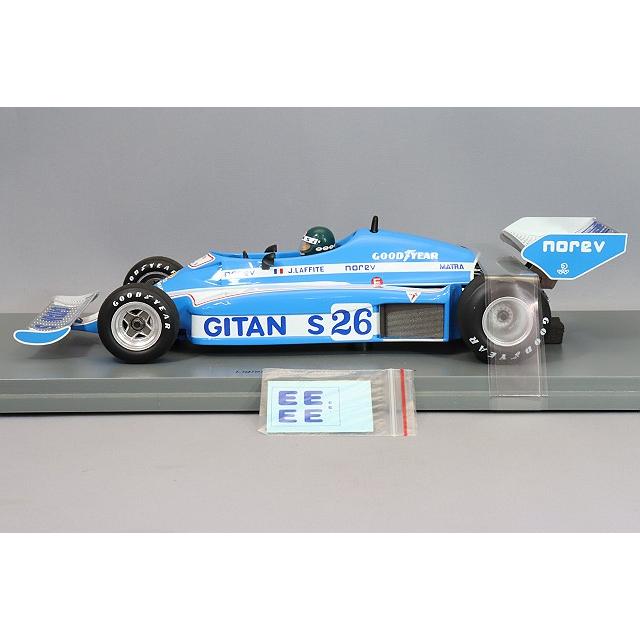 ミニカー/完成品 スパーク 1/18 リジェ JS7 1977 F1 スウェーデンGP