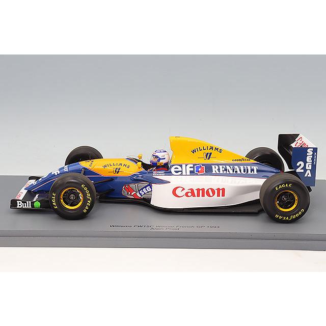 スパーク 1/18 ウィリアムズ FW15C F1 1993 フランスGP ウィナー #5 A