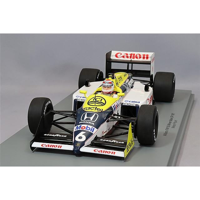 ミニチャンプス製　1/18 WILLIAMS HONDA FW11B ＃6 スパーク 1/18 ウィリアムズ FW11B 1987 F1 イタリアGP ウィナー #6 N