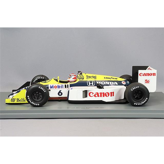 スパーク 1/18 ウィリアムズ FW11B 1987 F1 イタリアGP ウィナー #6 N