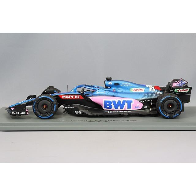 ミニカー/完成品 スパーク 1/18 アルピーヌ A522 BWT 2022 F1 モナコGP