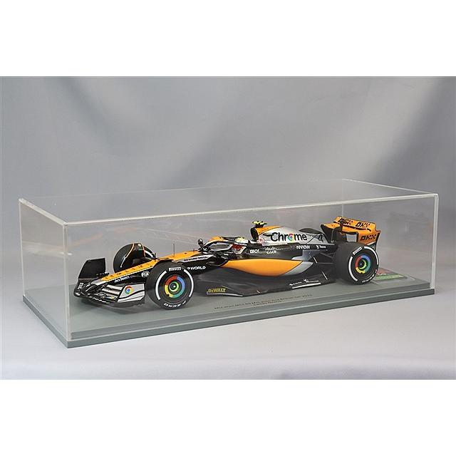 スパーク 1/18 マクラーレン MCL60 2023 F1 イギリスGP 2位 #4 L