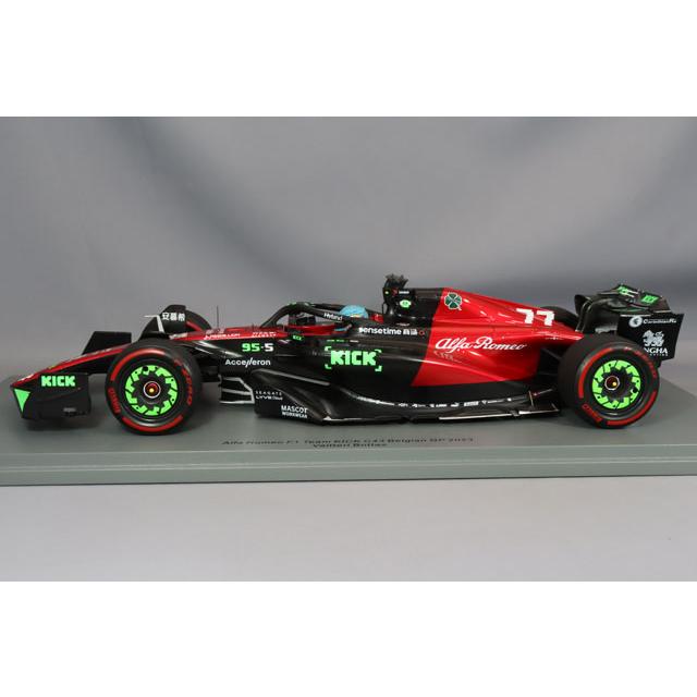 スパーク 1/43 アルファロメオC43 V.ボッタス2023ベルギー C43 2023 #77 Bottas Monza Special Edition Car Model 1:43