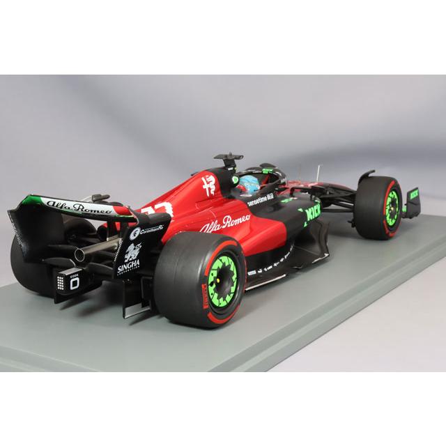 スパーク 1/43 アルファロメオC43 V.ボッタス2023ベルギー C43 2023 #77 Bottas Monza Special Edition Car Model 1:43