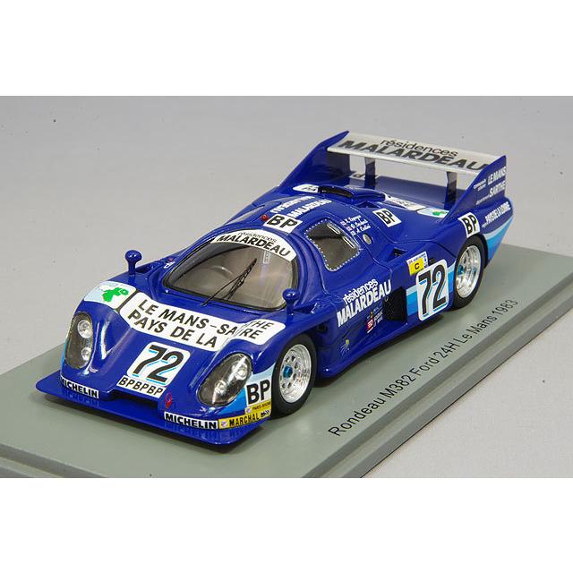 ミニカー/完成品 スパーク 1/43 ロンドー M382 フォード #72 ルマン24H 1983 X.Lapeyre/D.Snobeck/A.Cudini