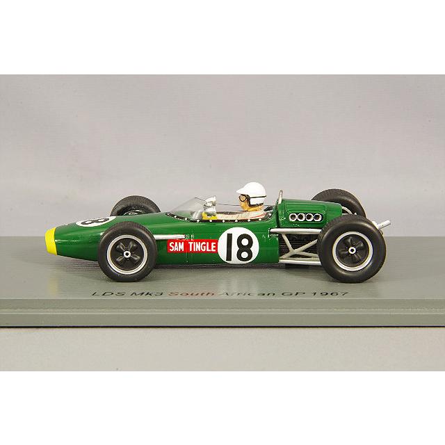 ミニカー/完成品 スパーク 1/43 LDS Mk3 1967 F1 南アフリカGP #18 S.ティングルの画像