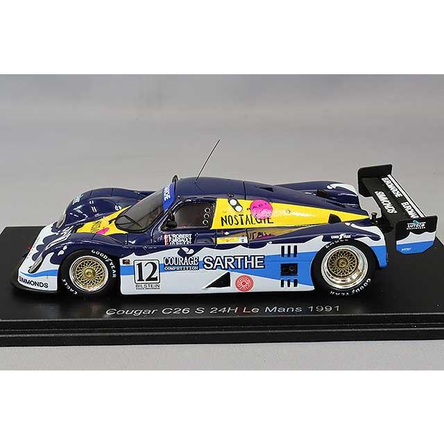 ミニカー CCC SALMSON S4E Coupe 1939 スパーク 1/43 クーガー C26S 1991 ルマン24H #12 F.ミゴール/L.Robert
