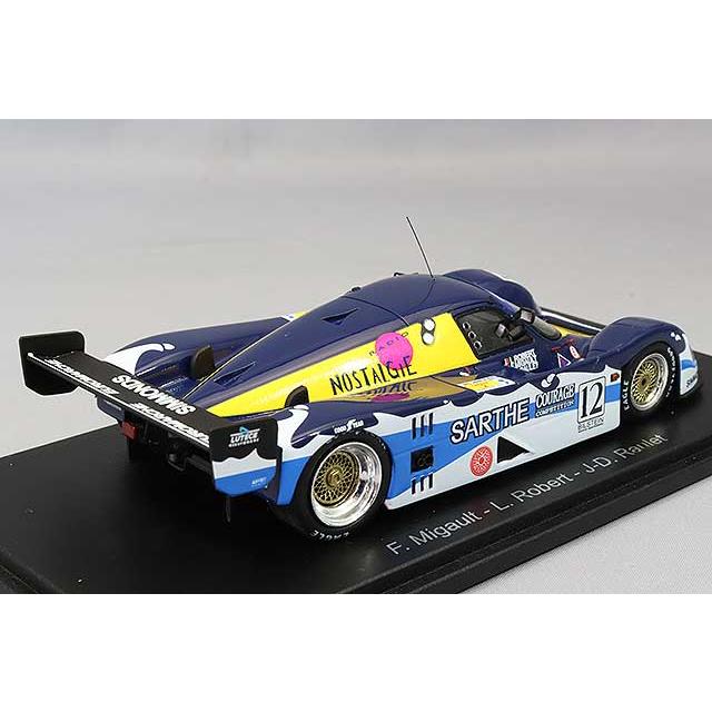 スパーク 1/43 クーガー C26S 1991 ルマン24H #12 F.ミゴール/L.Robert