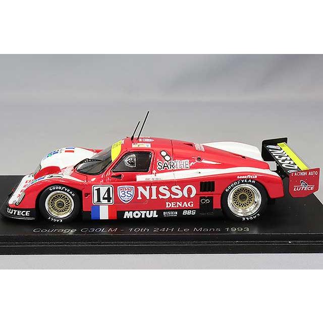 スパーク 1/43 クラージュ C30LM 