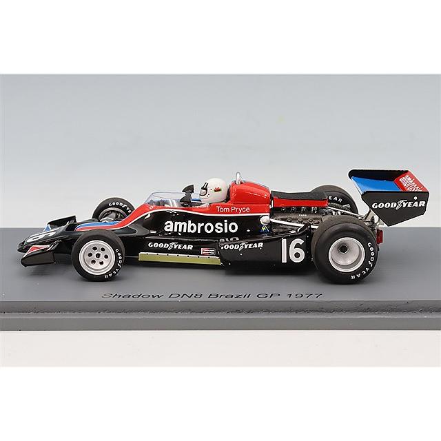 ★シャドウ DN8★T.プライス★1977 ブラジルGP★スパーク★1/43★ スパーク 1/43 シャドウ DN8 1977 F1 ブラジルGP #16 T.プライス