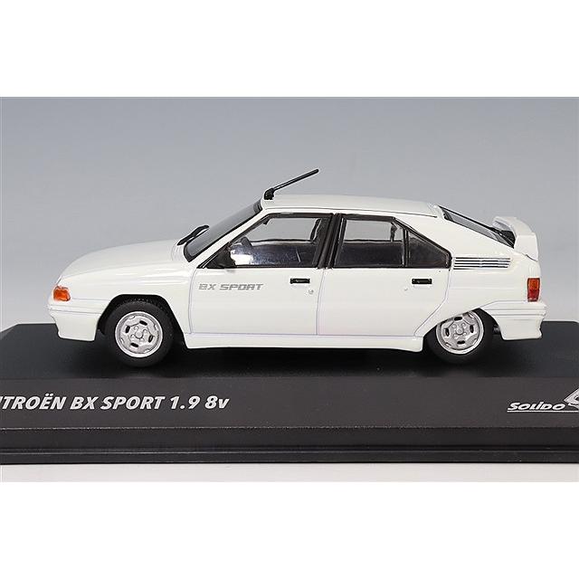 ソリド 1/43 シトロエン BX スポーツ 1985 ホワイト : キッドボックス