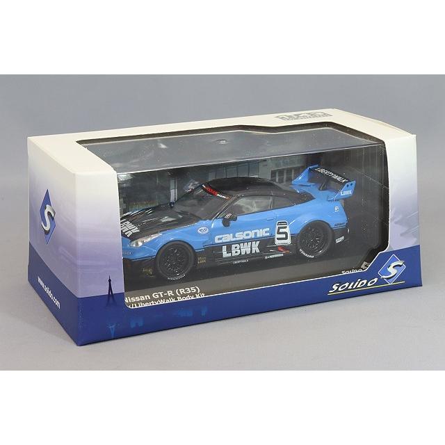 ミニカー/完成品 ソリド 1/43 日産 GT-R R35 LB シルエット