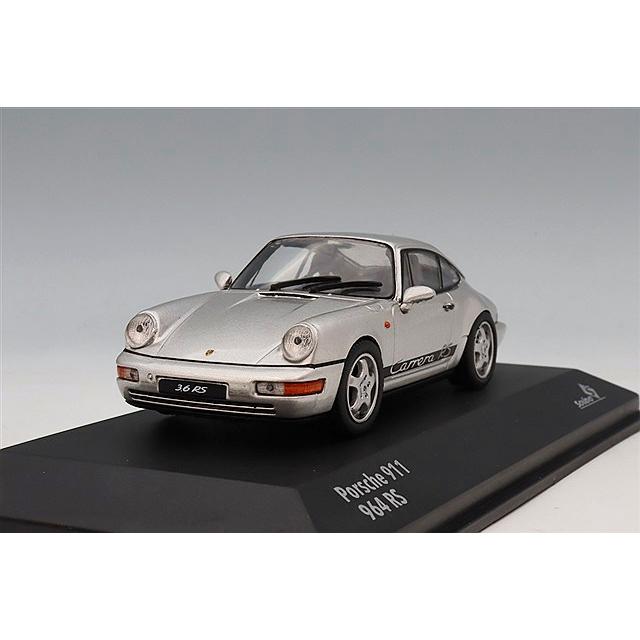 ソリド 1/43 ポルシェ 911 (964) RS 1994 シルバー : キッドボックス