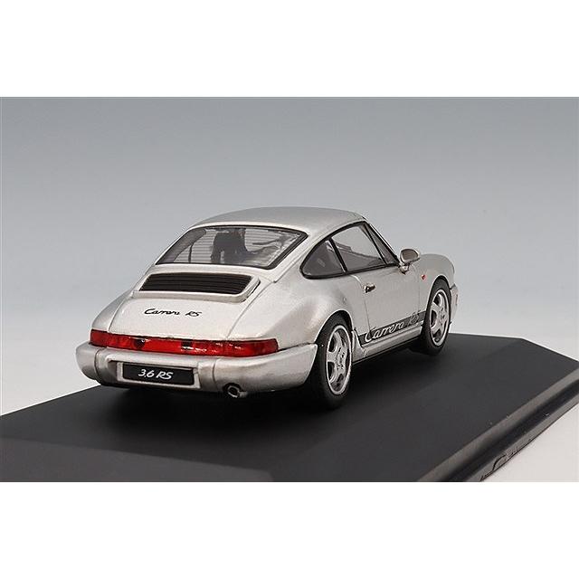 ソリド 1/43 ポルシェ 911 (964) RS 1994 シルバー : キッドボックス