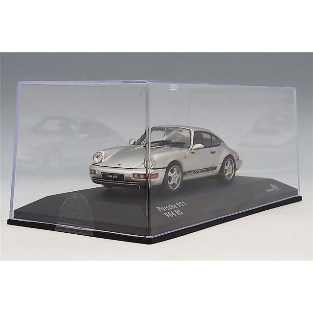 ソリド 1/43 ポルシェ 911 (964) RS 1994 シルバー : キッドボックス