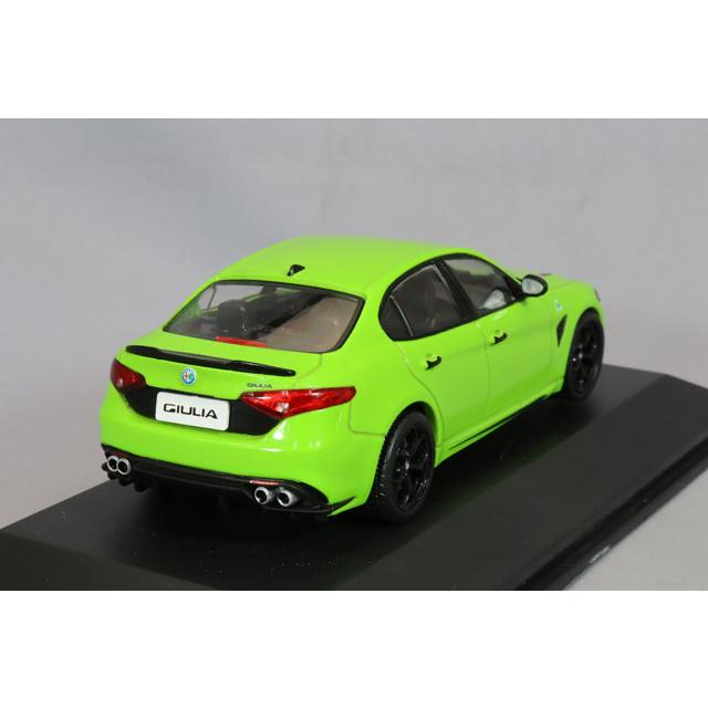ソリド 1/43 アルファロメオ ジュリア クアドリフォリオ 2020 ネオン
