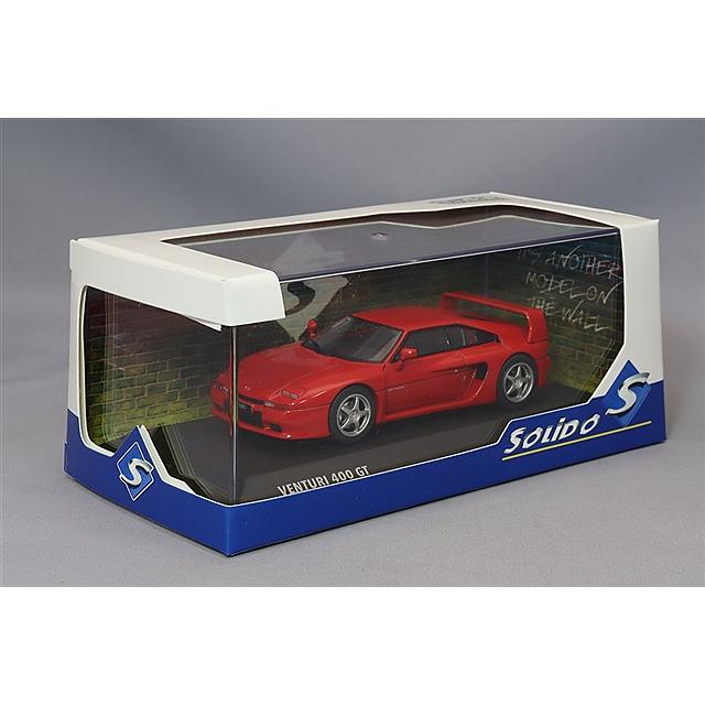 ソリド 1/43 ヴェンチュリー 400 GT レッド : キッドボックス Yahoo!店