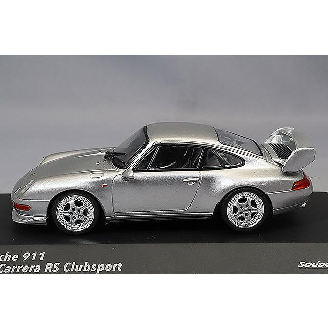 ソリド 1/43 ポルシェ 993 RS クラブスポーツ 1993 シルバー : キッド