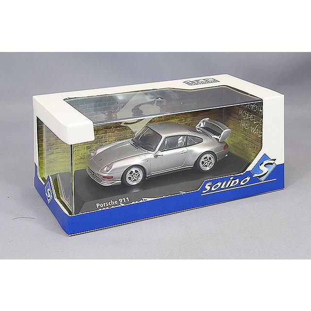 ソリド 1/43 ポルシェ 993 RS クラブスポーツ 1993 シルバー : キッド