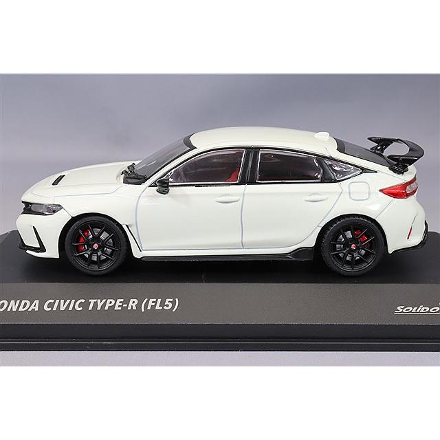 ソリド 1/43 ホンダ シビック タイプR 2022 ホワイト : キッドボックス
