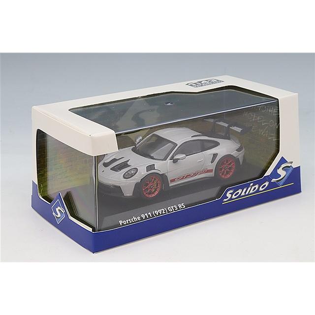 ソリド 1/43 ポルシェ 911 (992) GT3 RS 2023 グレー/レッド : キッド