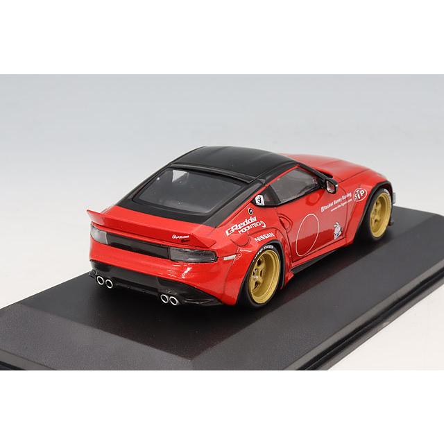 ミニカー レッド ブラック クーペ ソリド 1/43 パンデム 日産 フェアレディ Z 2022 レッド : キッド