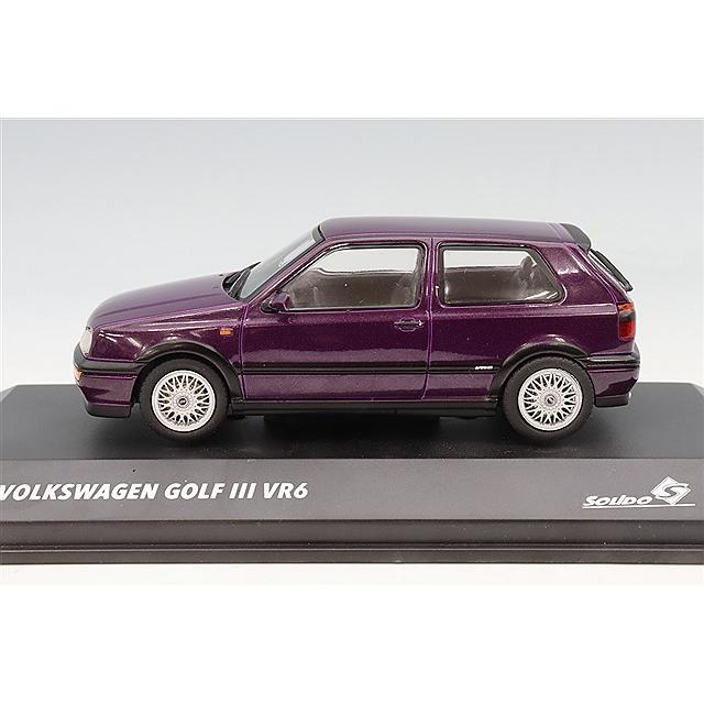 ソリド 1/43 フォルクスワーゲン ゴルフ Mk.III VR6 1994 パープル