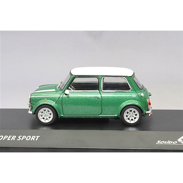 ソリド 1/18 ミニ・クーパー スポーツ britishracinggreen/unionjack