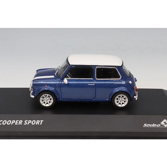 ソリド 1/43 ミニ クーパー スポーツ 1997 ブルー : キッドボックス