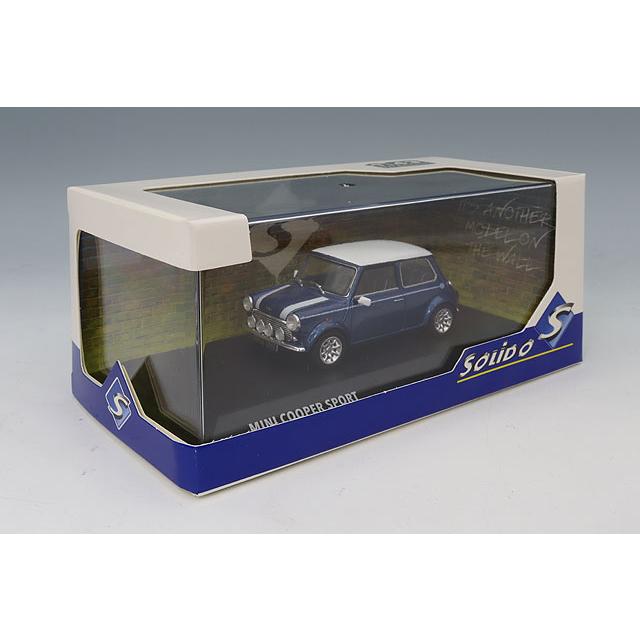 ソリド 1/43 ミニ クーパー スポーツ 1997 ブルー : キッドボックス