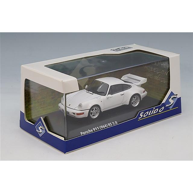 ソリド 1/43 ポルシェ 911 (964) RS 3.8 1994 ホワイト : キッド