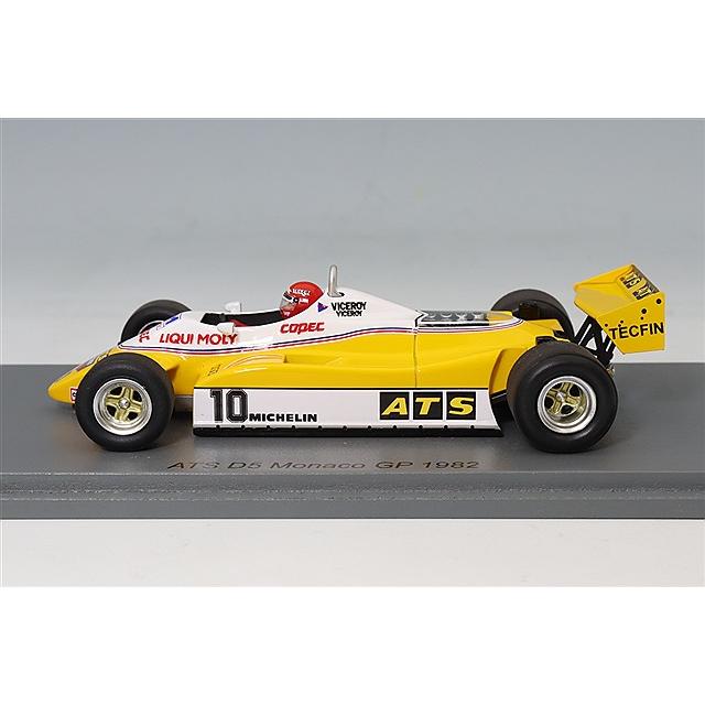 スパーク 1/43 ATS D5 1982 F1 モナコGP #10 E.サラザール : キッド