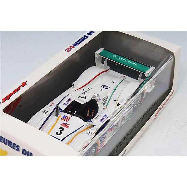 スパーク 1/43 アウディ R8 2005 ルマン24H ウィナー #3 M.ワーナー